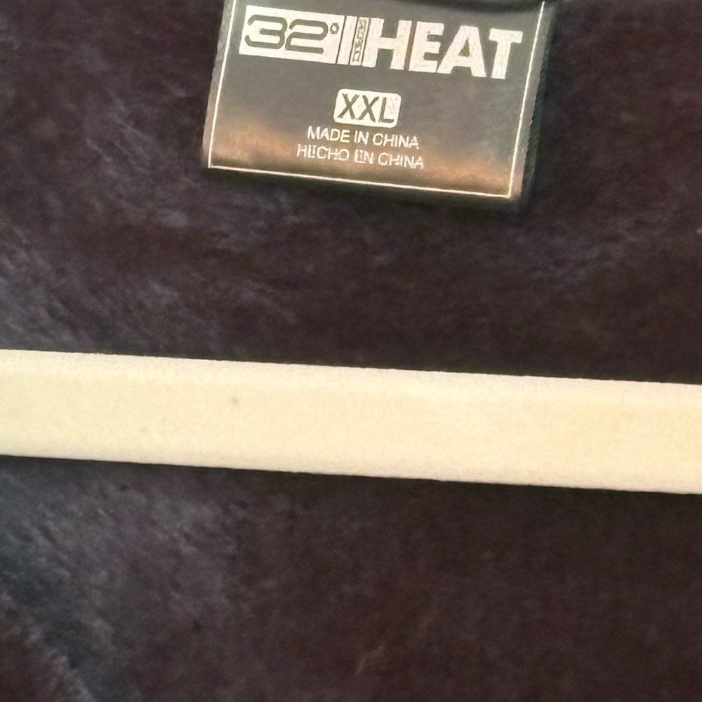 32 Degrees Heat Dark Blue Teddy Jacket - Picture 4 of 4